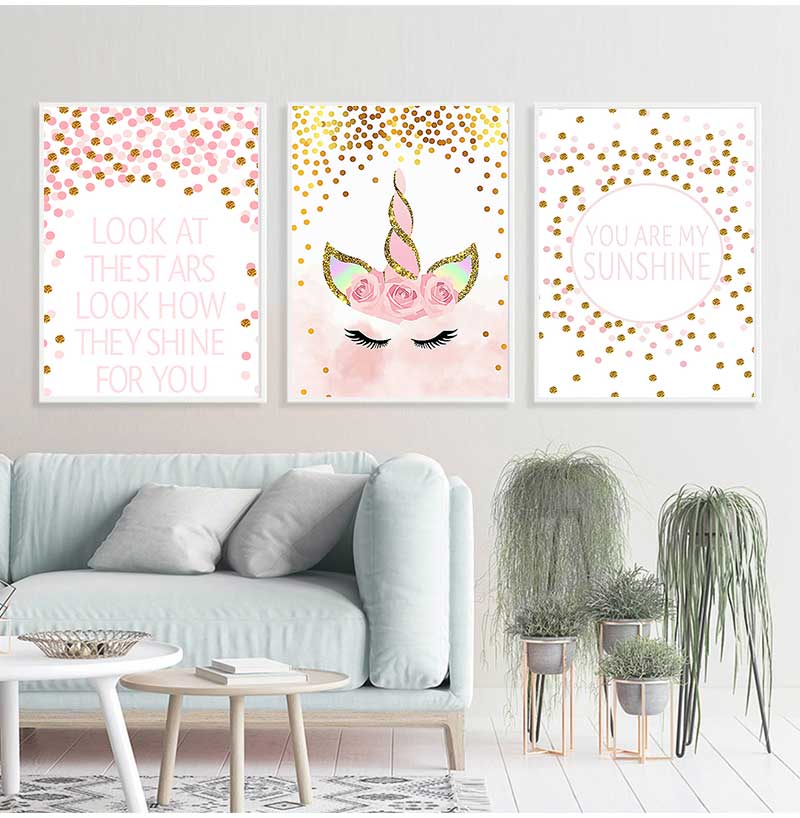 Tableau décoratif pour chambre - Baby Girl Nursery Quotes avis et prix